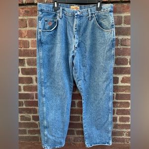 Vintage Wrangler 20X Men’s 38/30 Denim Blue Jeans